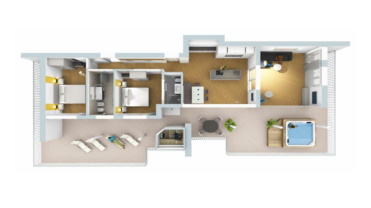 Appartement Penthouse Skygarden à Schenna Extérieur photo